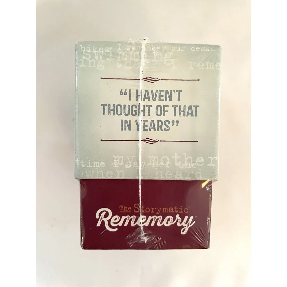 The‎ Storymatic Rememory Game Share Your Memories Make Memories Game Night  NEW